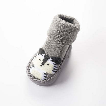Thick Non-Slip Terry Baby Floor Socks - # BASH11110008