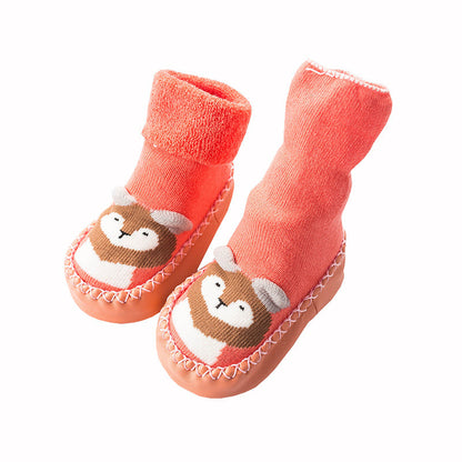 Thick Non-Slip Terry Baby Floor Socks - # BASH11110008