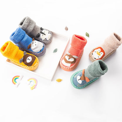 Thick Non-Slip Terry Baby Floor Socks - # BASH11110008