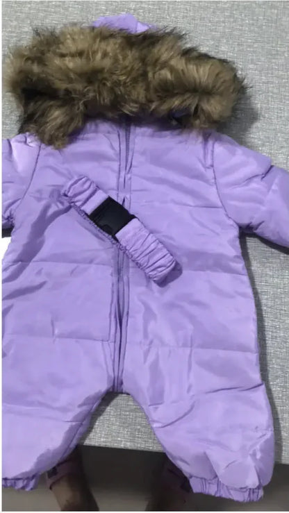 Thickened One-Piece Super Warm Cotton Coat - # GIAA21210002