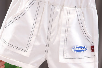 Trendy Summer Outfit for Boys | Two-Piece Set - # BAAA71710021 & BOAA11310013