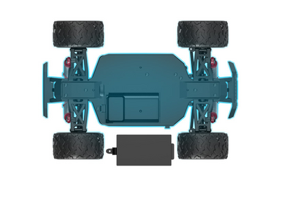 Ultra Large High-Speed Remote Control Off-Road Car - # BAGE81110036-TEENADLT