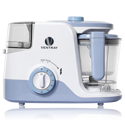 Ventray | Baby Food Maker | Steamer and Blender Baby Food Processor | Steamer, Puree, Blender | All-in-one Puree Machine | Baby Food Warmer Mills Machine | BPA-Free | Purple - # BAGE211710103