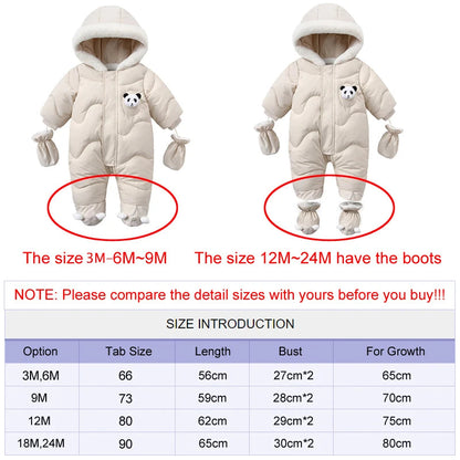 Winter Baby Rompers - # BAAA21210008