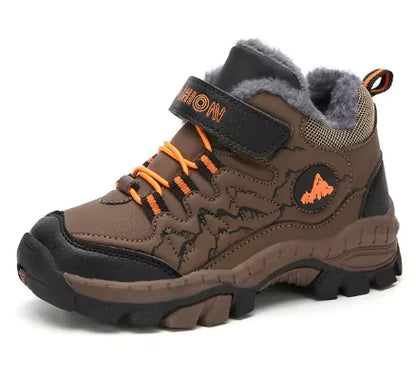 Winter Kids' Fur-Lined Snow Boots - # BOAA72210002