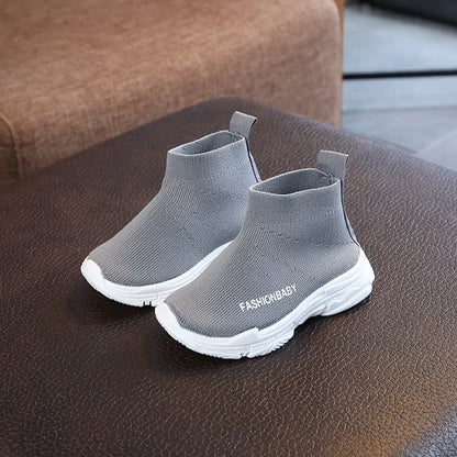 Winter Kids Slip-on Breathable Snow Boots Casual Shoes - # BOAA71510007