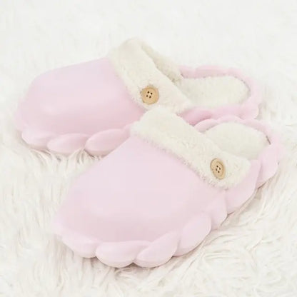 Winter Plush Shark Slippers - # BOAA73410008