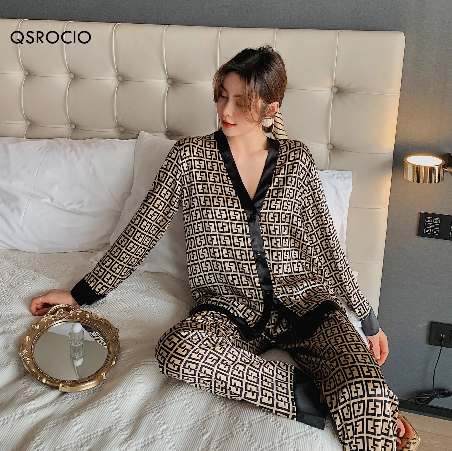 Women's Pajama Set - # GIAA23910003-PRG
