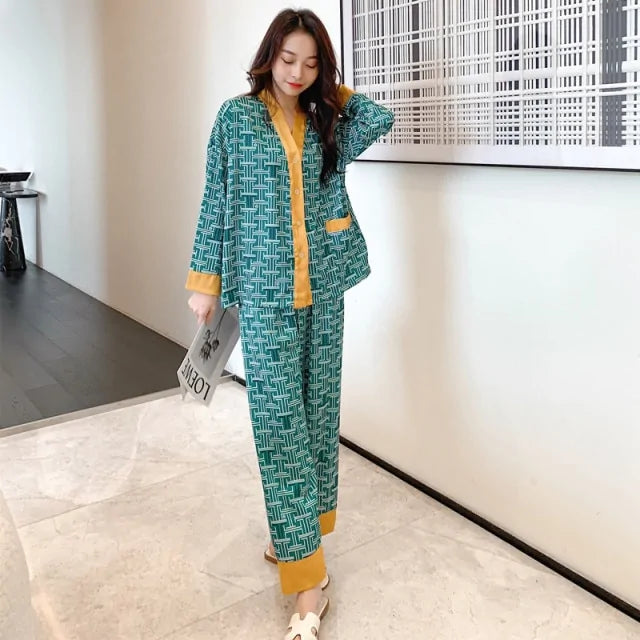 Women's Pajama Set - # GIAA23910003-PRG