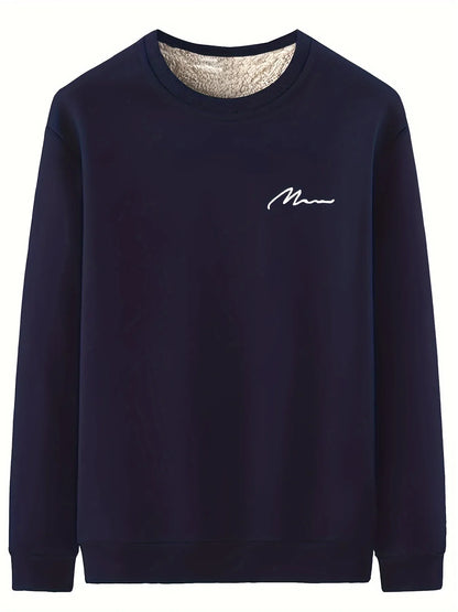Wool Loose Round Neck Sweatshirt - # BOAA13510041