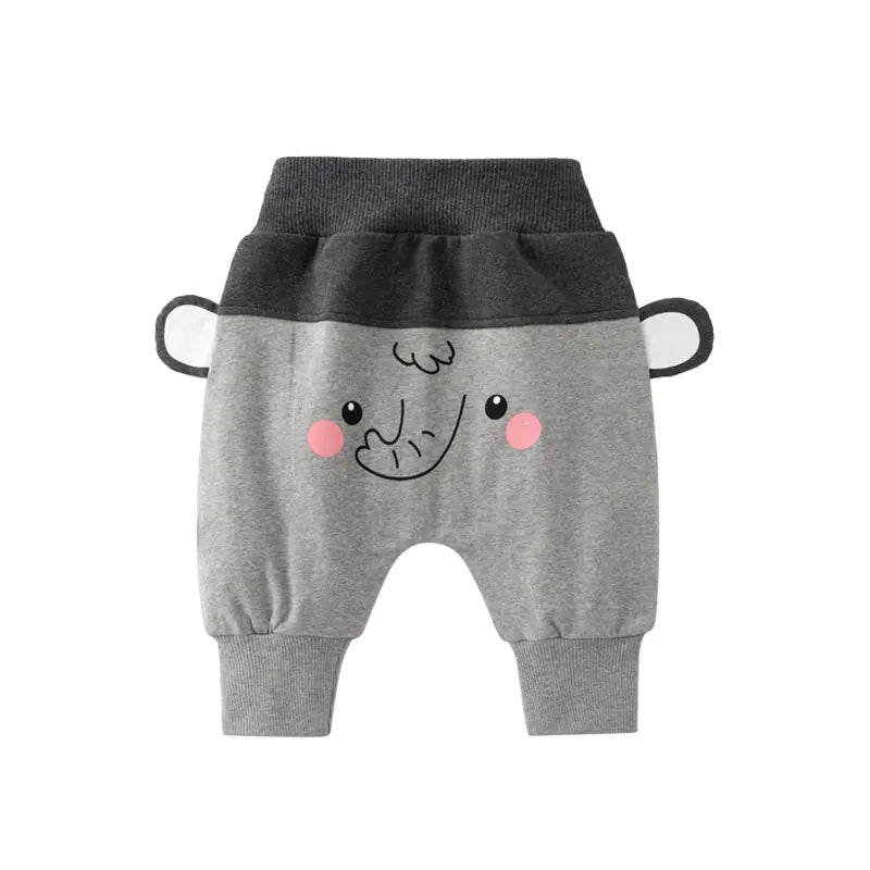 Yellow Tiger Baby Harem Pants for 0-2 Years Old - # BAAA1B1910004
