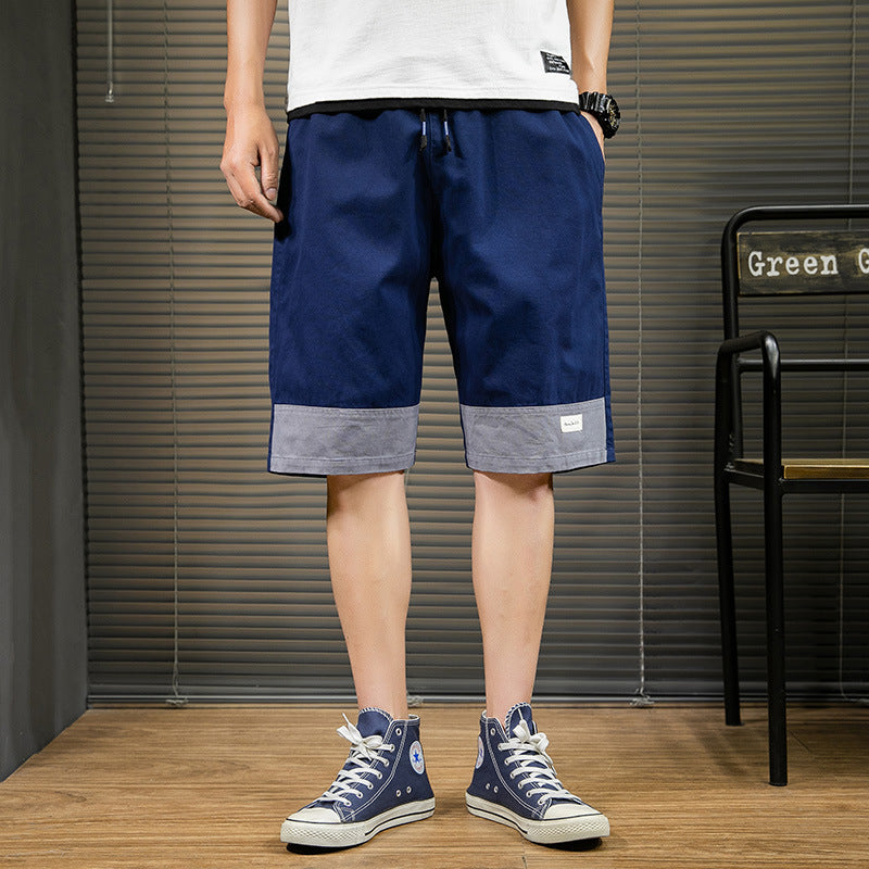 Young Men's Summer Trendy Five-Point Shorts - # BOAA13410028